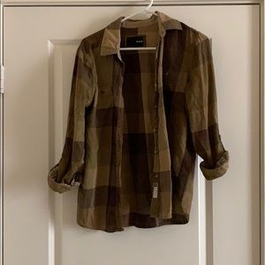 Hurley Flannel Print Shirt size S